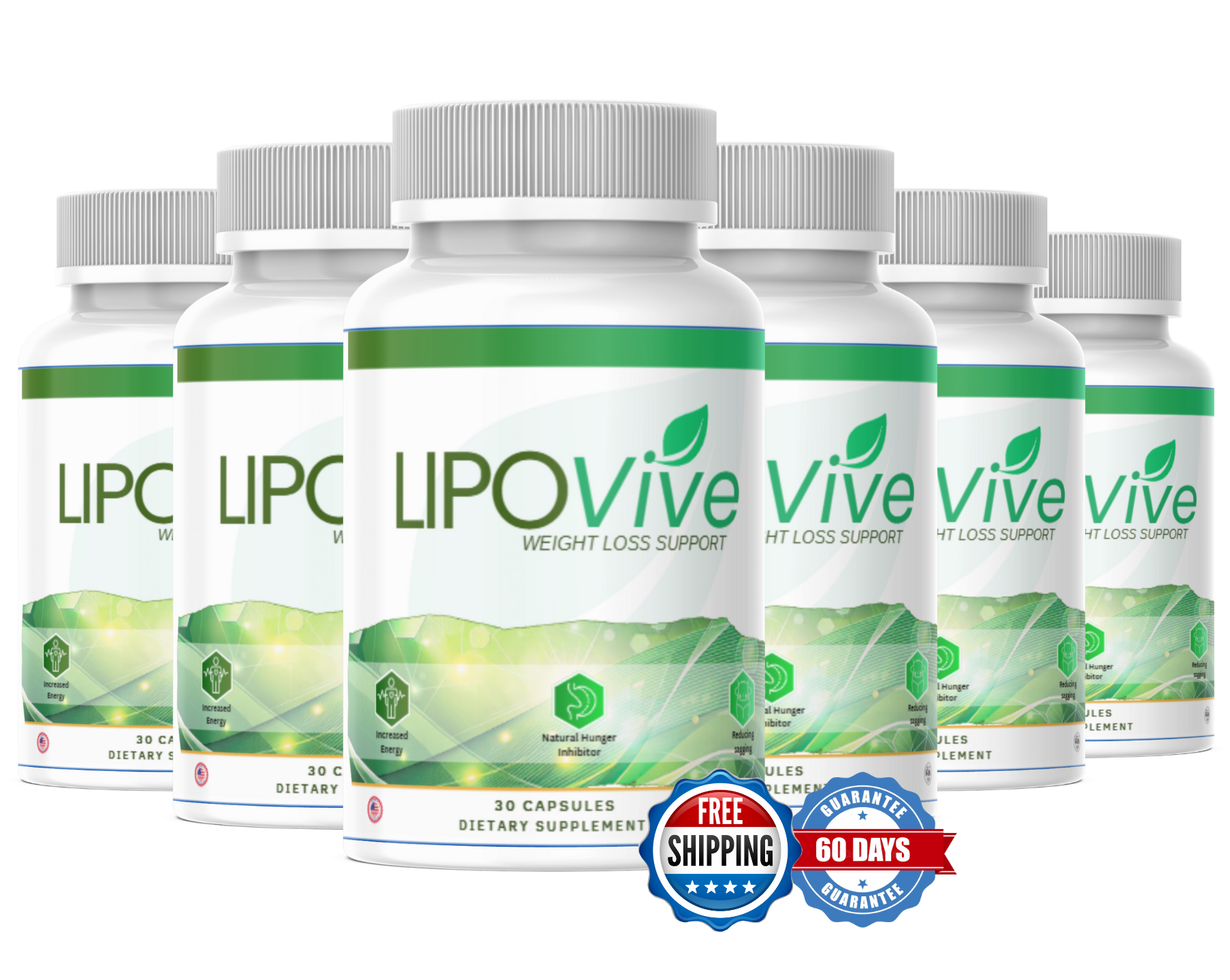 LipoVive 6 Bottle